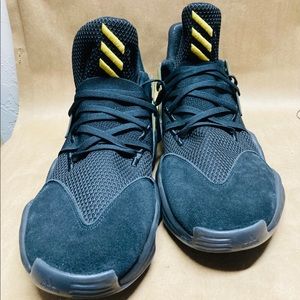 NEW Sz19 Adidas Harden Vol. 4 Black Gold Metallic
